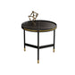 Round Slate 3 Legs Coffee Cocktail Table 2-Piece Coffee Table Set Clearhalo 'Coffee & Accent Tables' 'Coffee Tables' 'coffee_tables' 'furn' 'furn_coffee_tables' 'Furniture' 'Living Room Furniture' 1200x1200_245f40ec-0a75-43b3-8849-52ebd98e62b1
