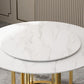 Round Sintered Stone Dining Table Traditional Luxury Dining Table with Gold Base Clearhalo ' dining_table' 'Dining Tables & Seating' 'Dining Tables' 'furn' 'furn_dining_table' 'Furniture' 'furniture_dining_table' 'Kitchen & Dining Furniture' 'kitchen&dining_furn' 'kitchen' 'kitchen_dining_table' 1200x1200_245f4550-5c3d-4a33-a709-6bd370401a9d