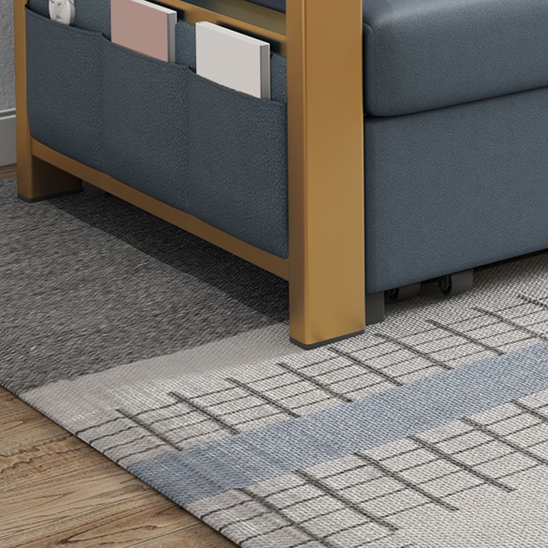 枕が含まれていました布団ソファベッドスクエアアームアーム布団スリーパーソファ