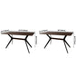 Industrial Style Solid Wood Dining Table Rectangle Table with Black Frame for Home Use Clearhalo ' dining_table' 'Dining Tables & Seating' 'Dining Tables' 'furn' 'furn_dining_table' 'Furniture' 'furniture_dining_table' 'Kitchen & Dining Furniture' 'kitchen&dining_furn' 'kitchen' 'kitchen_dining_table' 1200x1200_245fddd0-220b-4633-ab9e-2bef6a83bf12
