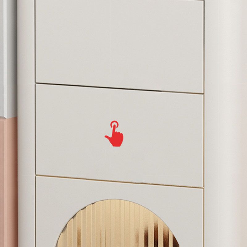 Eigentijdse opbergkast dressoir stenen top opbergkist 11.81-inch w