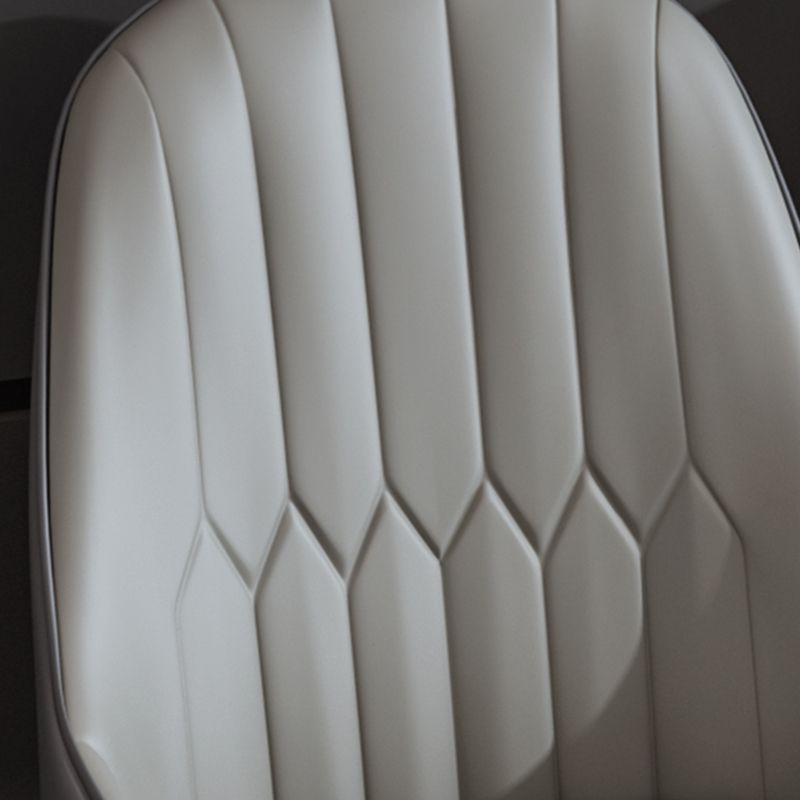 Metal Scandinavian Style Dining Side Chair Dining Room Padded Solid Back Chair with Arm Clearhalo ' kitchen&dining_furn' 'Dining Chairs' 'Dining Tables & Seating' 'dining_chair' 'furn' 'furn_dining_chair' 'Furniture' 'furniture_dining_chair' 'Kitchen & Dining Furniture' 'kitchen' 1200x1200_2461ed05-bfbc-494e-aba8-8bad3e34ffc2