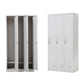 Contemporary Hinged Wardrobe Armoire Steel Wardrobe Cabinet for Home