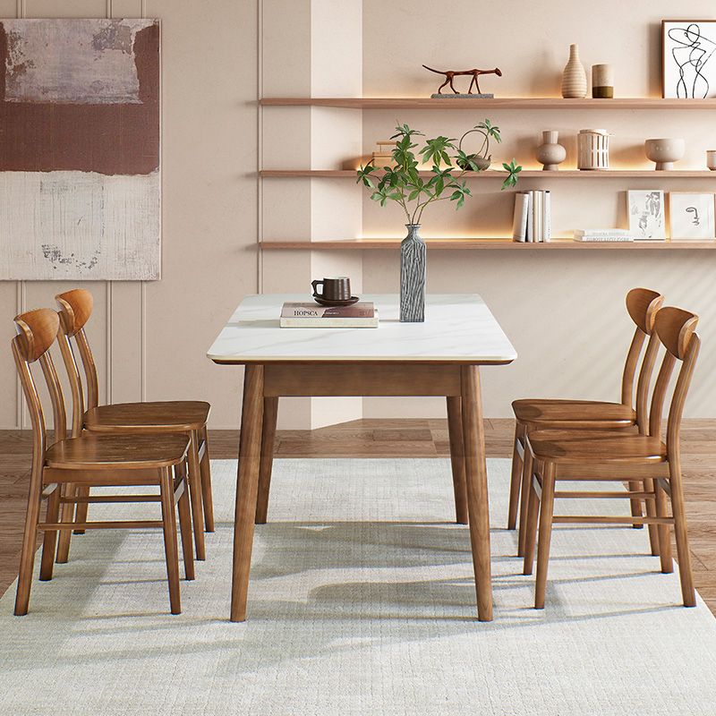 Table de cuisine moderne en pierre péout