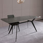 Industrial Sintered Stone Dining Table Rectangle Black Top Table with Metal Base Clearhalo ' dining_table' 'Dining Tables & Seating' 'Dining Tables' 'Furniture' 'furniture_dining_table' 'Kitchen & Dining Furniture' 'kitchen&dining_furn' 'kitchen' 'kitchen_dining_table' 1200x1200_24703ff9-f2da-4786-b050-4feef259c90a