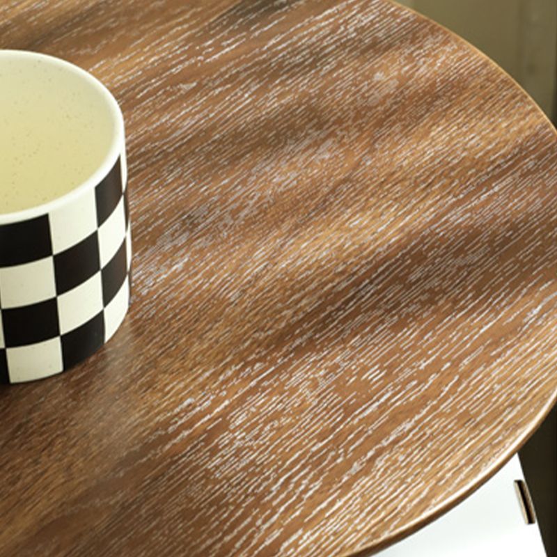 Modern de la mesa redonda de la esquina redonda de 3 niveles con almacenamiento