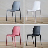 Contemporary Plastic Dining Room Chair Multicolor Stackable Side Chair Clearhalo ' kitchen&dining_furn' 'Dining Chairs' 'Dining Tables & Seating' 'dining_chair' 'furn' 'furn_dining_chair' 'Furniture' 'furniture_dining_chair' 'Kitchen & Dining Furniture' 'kitchen' 1200x1200_2473eac8-13b2-4dff-a7fc-fb609150c9eb