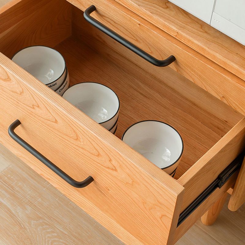 Panneau latéral en bois Minimaliste moderne buffet à domicile avec tiroirs
