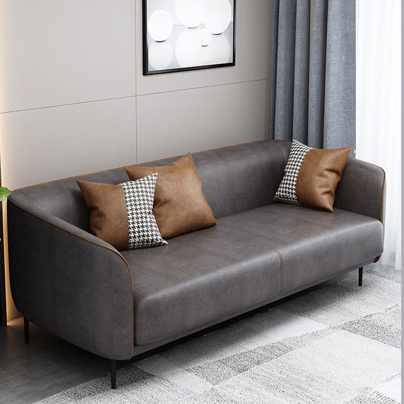 Canapé de smoking standard en faux cuir moderne canapé de salon