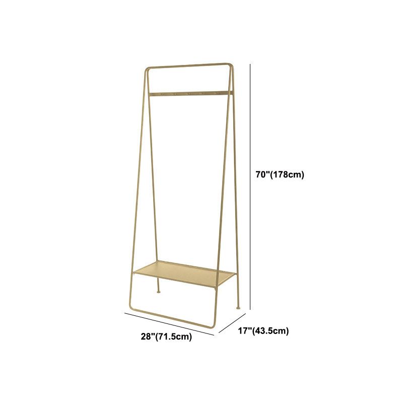 Árbol de metal industrial estante de entrada de la colgilla de colgilla