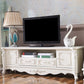 Traditional TV Media Stand White Open Shelving TV Stand Console with Drawers Clearhalo 'furn' 'furn_tv_stands_entertainment_centers' 'Furniture' 'Living Room Furniture' 'TV Stands & Entertainment Centers' 'TV Stands & Media Storage Furniture' 'tv_stands_entertainment_centers' 1200x1200_2474d183-824b-4019-a1c7-1781f58adcbe