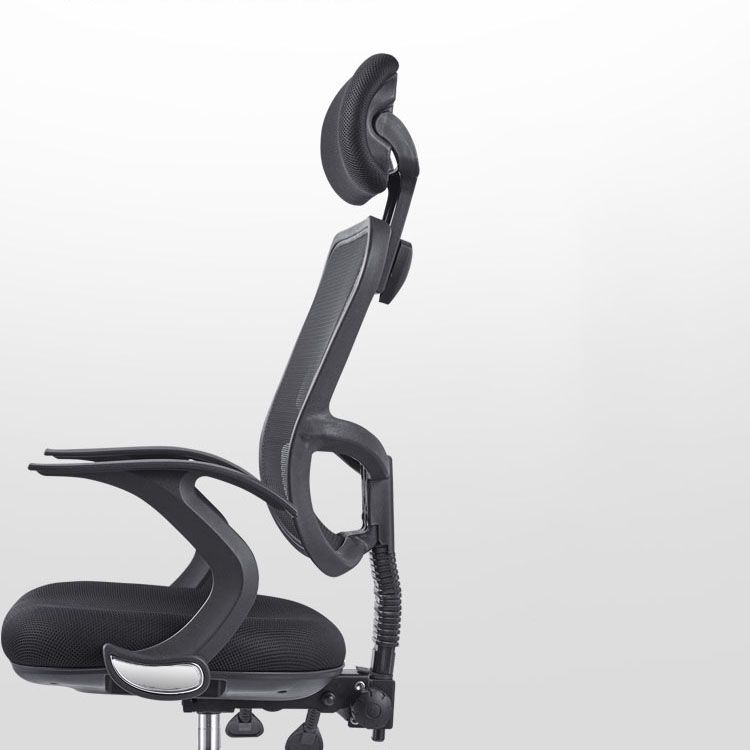 Silla de tareas de malla de estilo moderno silla de oficina ergonómica alta