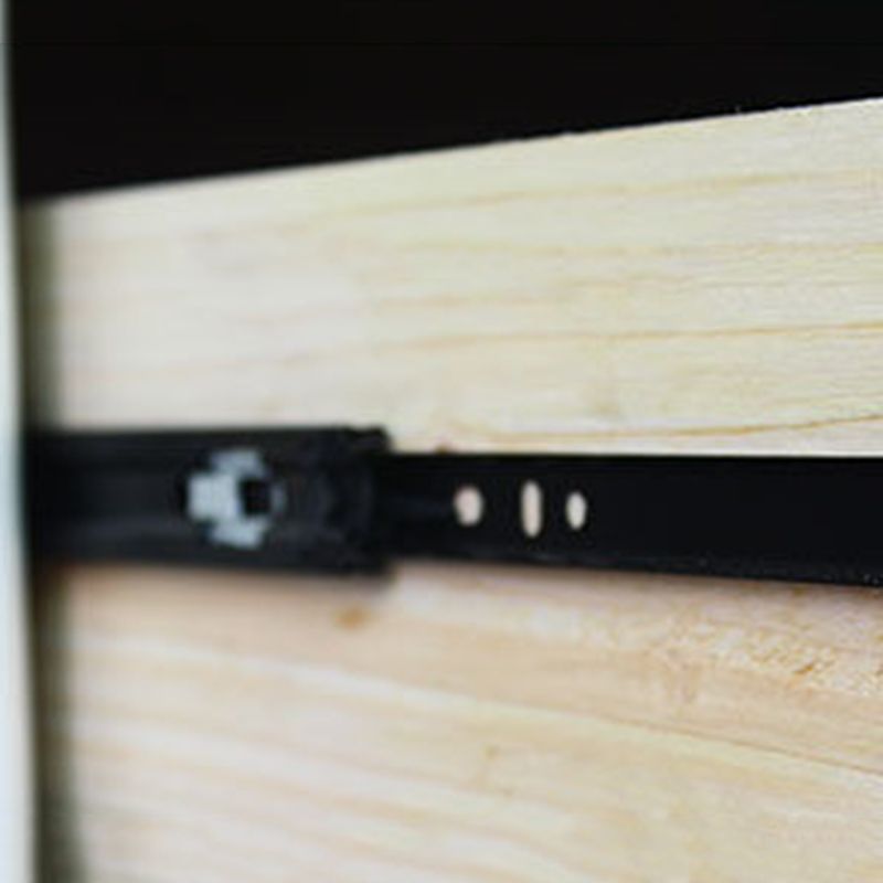 Cassettiera verticale in legno per camera da letto tradizionale, colore bianco con cassetti