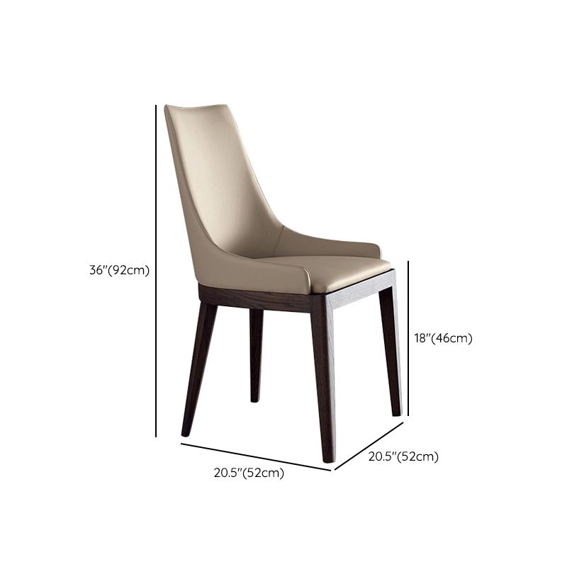 Sala da pranzo Contemporanea in legno finto imbottito braccio da pranzo