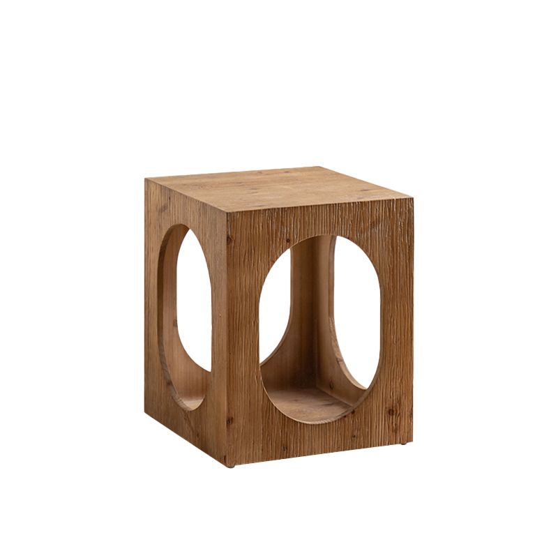 Tavolo laterale accento a forma geometrica tavolo da camera da letto semplice