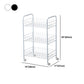 Black and White Industrial Bookshelf Etagere Bookshelf with Caster Wheels Clearhalo 'Bookcases' 'furn' 'furn_bookcases' 'Furniture' 'furniture_bookcases' 'kitchen' 'kitchen_bookcases' 'Living Room Furniture' 'Office Furniture' 1200x1200_247b91a0-425c-4c54-afbb-86e28873c605