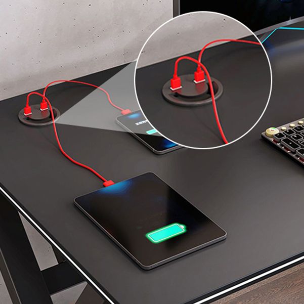 Escritorio moderno de juego de 23 pulgadas de ancho escritorio de madera rectangular de la oficina