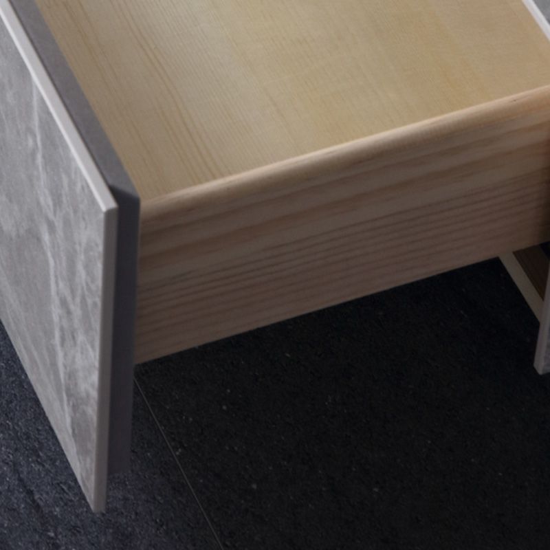 Stone Media Console Contemporary TV Media Console with 4 Drawers Clearhalo 'furn' 'furn_tv_stands_entertainment_centers' 'Furniture' 'Living Room Furniture' 'TV Stands & Entertainment Centers' 'TV Stands & Media Storage Furniture' 'tv_stands_entertainment_centers' 1200x1200_247c8956-f9c2-4143-8f44-1c6c584f0908