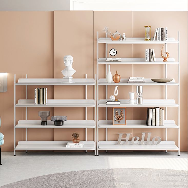 Contemporary Metal Etagere Bookshelf Open Office and Living Room Bookcase Clearhalo 'Bookcases' 'furn' 'furn_bookcases' 'Furniture' 'furniture_bookcases' 'Office Furniture' 1200x1200_24816cd2-9477-4586-a064-4f70023fdaa5