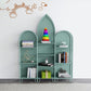 Modern Style Bookshelf Standard Closed Back Bookshelf for Home