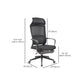Modern Slide Office Chair Adjustable Seat Height Black Fixed Arms Desk Chair Clearhalo 'furn' 'furn_office_chair' 'Furniture' 'Office Chairs' 'Office Furniture' 'office_chair' 1200x1200_248336dd-7132-43b0-8039-804888360582