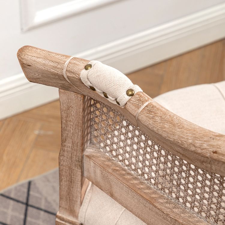 Solid Wood Country Style Dining Room Chair Matte Finish Open Back Dining Arm Chair Clearhalo ' kitchen&dining_furn' 'Dining Chairs' 'Dining Tables & Seating' 'dining_chair' 'furn' 'furn_dining_chair' 'Furniture' 'furniture_dining_chair' 'Kitchen & Dining Furniture' 'kitchen' 1200x1200_24855d8c-7892-480f-b8ce-5df47a7b61bf