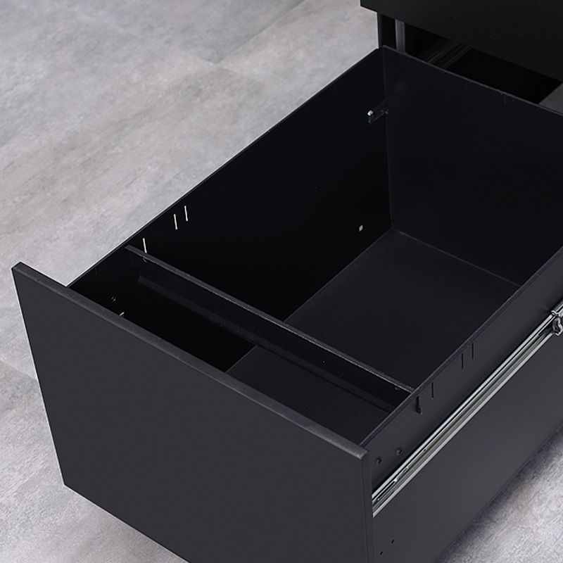 Archivo de archivos de acero contemporáneo Pedestal Pedestal Archiving con bloqueo y almacenamiento