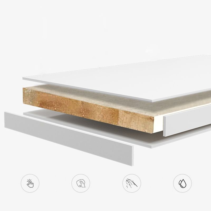 Steinakzentisch Nachttisch zeitgenössischer Nachttisch mit 2 Schubladen