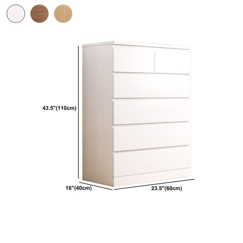 Proof de l'eau 15,74 "Chérie d'accent en bois contemporain de large avec des tiroirs