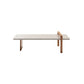 Contemporary Coffee Cocktail Table  Solid Wood Coffee  End Table
