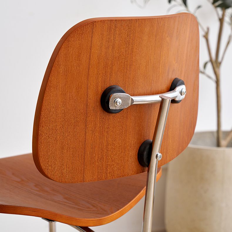 Sedia da sala da pranzo in legno in legno in legno contemporaneo per casa