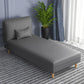 Modern 3-Position Armless Chaise Lounge Couch Fabric/Faux Leather Chaise Clearhalo 'Chairs & Seating' 'Chaise Lounge' 'chaise_lounge' 'furn' 'furn_chaise_lounge' 'Furniture' 'Living Room Furniture' 1200x1200_248f1e8d-2596-40bf-b6b7-286b3b299325