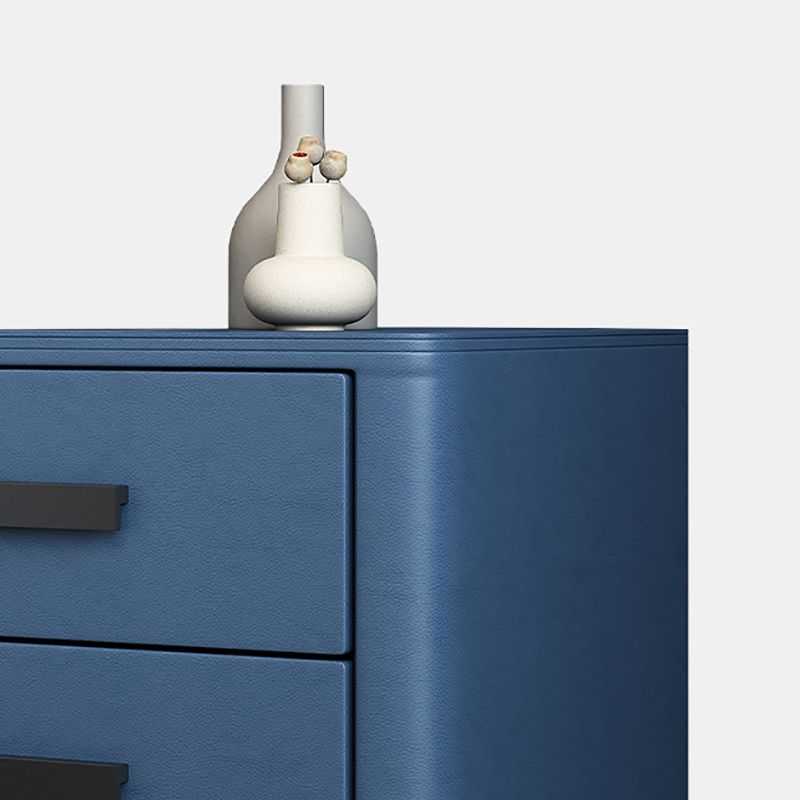 Modern de cabina de cabecera y mesa nocturna de cuero para dormitorio para dormitorio