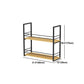 11.81"W Bookshelf Industrial Style Wall Mounted Bookcase for Home Office Clearhalo 'Bookcases' 'furn' 'furn_bookcases' 'Furniture' 'furniture_bookcases' 'kitchen' 'kitchen_bookcases' 'Living Room Furniture' 'Office Furniture' 1200x1200_2492d460-c58a-479b-af74-8e067a0a0984
