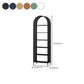 Metal Scandinavian Bookcase Standard Open Back Bookshelf with Shelves