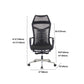 Mesh Office Desk Chair High Back Black Office Chair with Arms Contemporary Chair Clearhalo 'furn' 'furn_office_chair' 'Furniture' 'Office Chairs' 'Office Furniture' 'office_chair' 1200x1200_2497bbb0-7fb3-4ecb-a7c4-e0cf605e1460