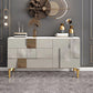 Glam Sideboard Gabinetto del salotto tavolo da soggiorno con cassetti e conservazione