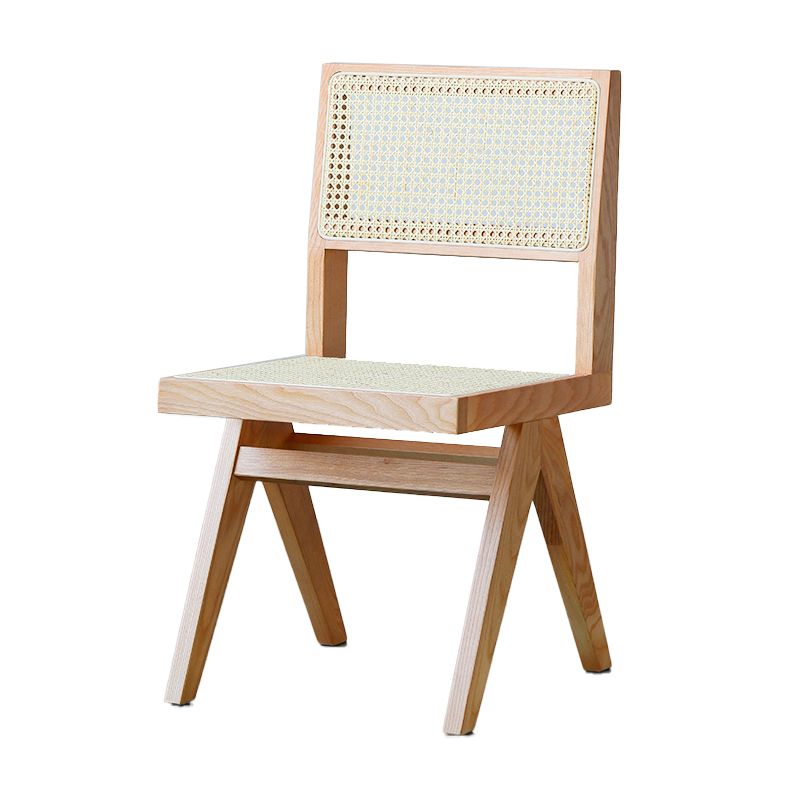 Traditional Dining Chair Wooden Open Back Side Chair for Home Clearhalo 'Dining Chairs' 'Dining Tables & Seating' 'dining_chair' 'furn' 'furn_dining_chair' 'Furniture' 'Kitchen & Dining Furniture' 1200x1200_249d35aa-a21f-4a58-ba91-ca025495f465