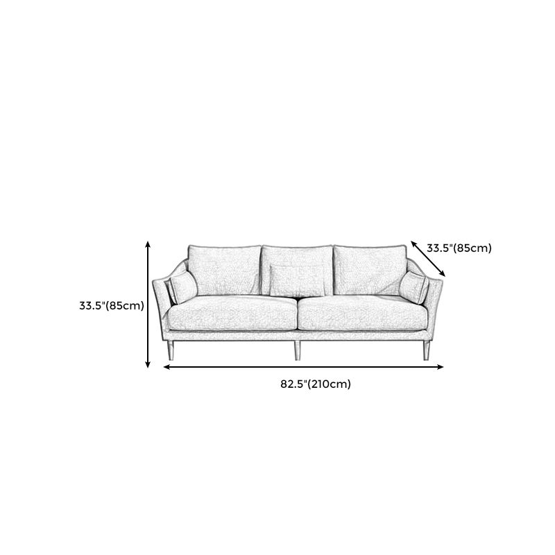 Pure Color Sofa Charles Of London Sofa for Room and Dining Room Clearhalo 'furn' 'furn_sofas' 'Furniture' 'furniture_sofas' 'kitchen' 'kitchen_sofas' 'Living Room Furniture' 'Sofa' 'sofas' 1200x1200_249e9c82-4c64-4306-be37-22a3252a28db