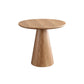 Scandinavian Pedestal Coffee Table Set Round Wooden Coffee Table for Living Room