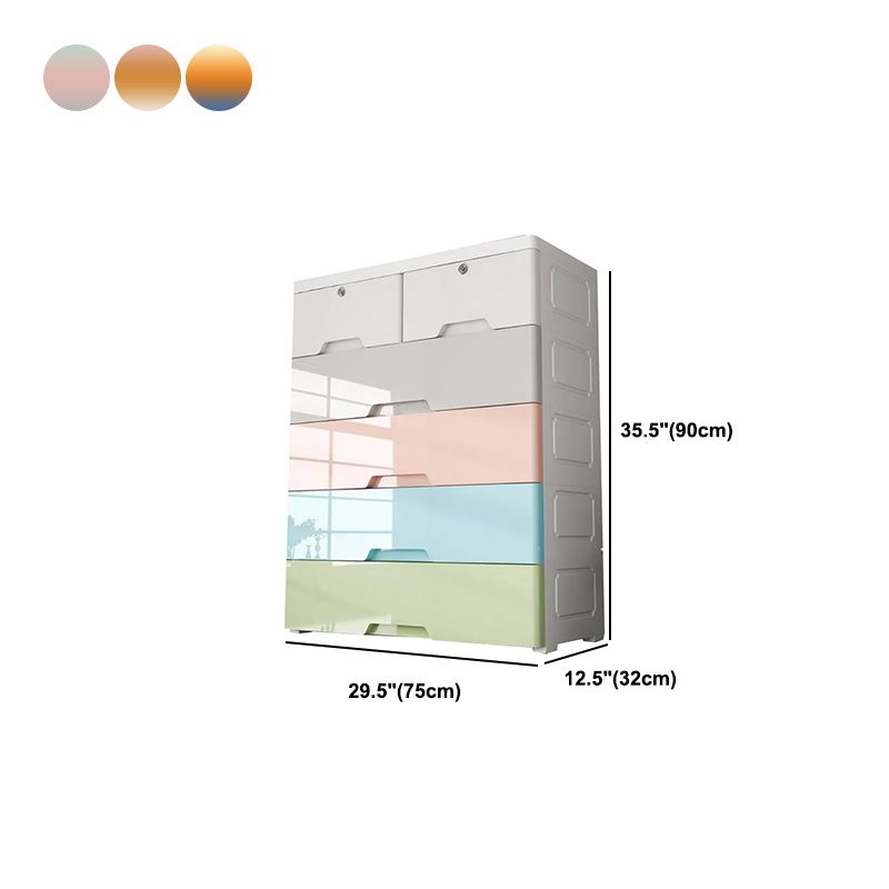 Contemporary Cabinet With Drawer Plastic Storage Cabinet for Home