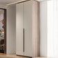 Hinged Wardrobe Cabinet Engineered Wood Wardrobe Armoire for Bedroom Clearhalo 'Armoires & Wardrobes' 'armoires_wardrobes' 'Bedroom Furniture' 'furn' 'furn_armoires_wardrobes' 'Furniture' 1200x1200_24a5b778-2e21-4e18-8306-06b7cd5dba27