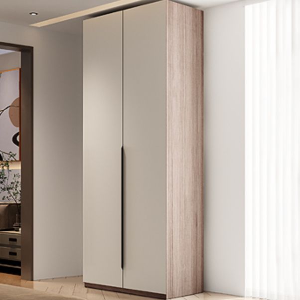 Hinged Wardrobe Cabinet Engineered Wood Wardrobe Armoire for Bedroom Clearhalo 'Armoires & Wardrobes' 'armoires_wardrobes' 'Bedroom Furniture' 'furn' 'furn_armoires_wardrobes' 'Furniture' 1200x1200_24a5b778-2e21-4e18-8306-06b7cd5dba27