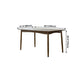 Modern Ash Wood Table in Walnut for Restaurant Rectangle Dining Table with 4 Legs Clearhalo ' dining_table' 'Dining Tables & Seating' 'Dining Tables' 'furn' 'furn_dining_table' 'Furniture' 'furniture_dining_table' 'Kitchen & Dining Furniture' 'kitchen&dining_furn' 'kitchen' 'kitchen_dining_table' 1200x1200_24ab2bb4-6283-49e3-955e-e4dc7a21860b