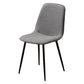 Modern Home Solid Back Side Chair Matte Finish Upholstered Dining Chair Clearhalo ' kitchen&dining_furn' 'Dining Chairs' 'Dining Tables & Seating' 'dining_chair' 'furn' 'furn_dining_chair' 'Furniture' 'furniture_dining_chair' 'Kitchen & Dining Furniture' 'kitchen' 1200x1200_24ab3c7d-2edc-4d38-8203-aa90bdb02fd8