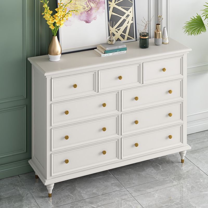 Glam Solid Wood Chest Home Storage Chest in White with Drawers Clearhalo 'Bedroom Furniture' 'Dressers & Chests' 'dressers_chests' 'furn' 'furn_dressers_chests' 'Furniture' 1200x1200_24ac5ec7-0506-4784-8182-c3bf97a4fcd6