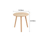 Contemporary Style Side End Table Solid Wood Round Sofa Side Accent Table Clearhalo 'Coffee & Accent Tables' 'End & Side Tables' 'end_side_tables' 'furn' 'furn_end_side_tables' 'Furniture' 'Living Room Furniture' 1200x1200_24ac8867-d40b-40a5-a121-5c117d715e89