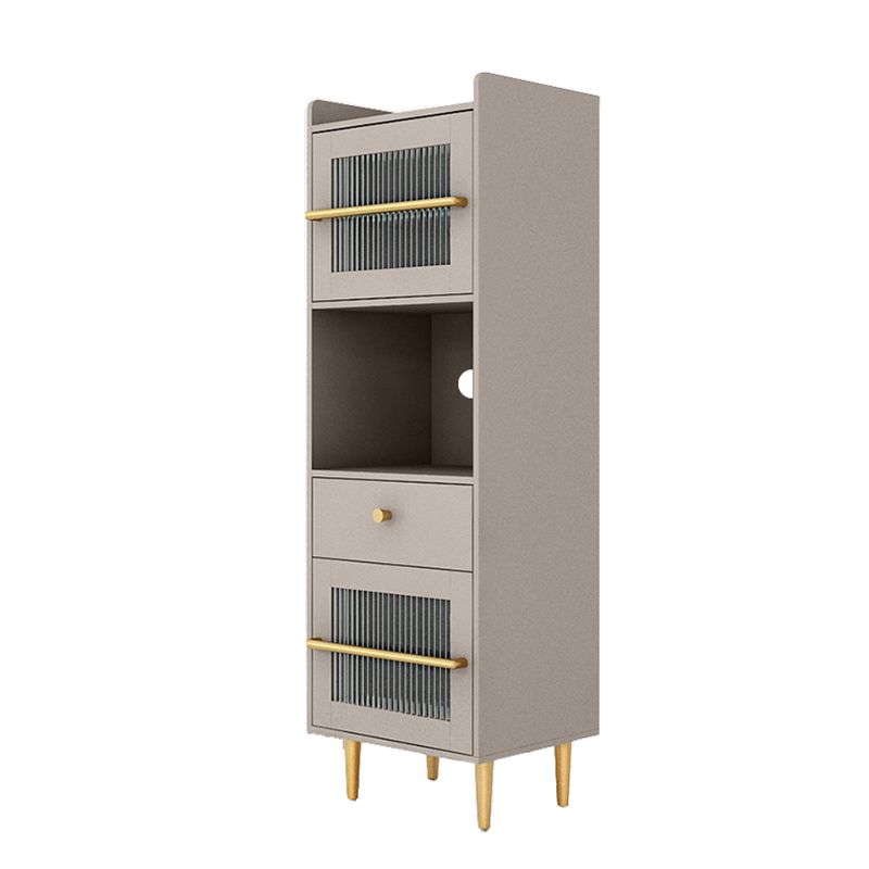 Modern Wood Accent Cabinet 15.74" Wide Storage Cabinet with 2 Doors Clearhalo 'Cabinets & Chests' 'cabinets_chests' 'furn' 'furn_cabinets_chests' 'Furniture' 'Living Room Furniture' 1200x1200_24af318e-7769-42a1-b7c4-ef3c036ed19d
