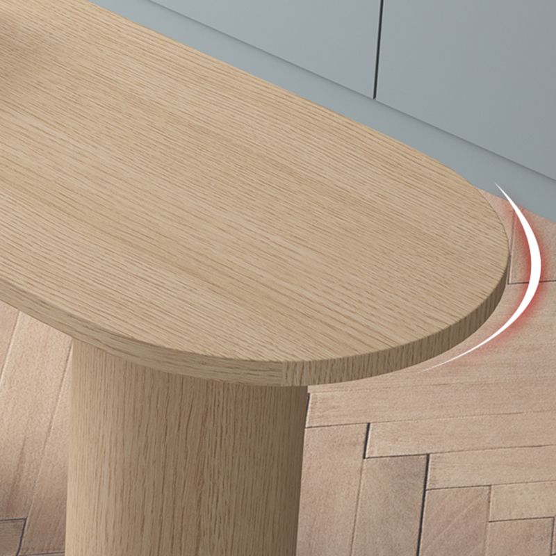 Bartisch aus massivem Holz, Spezialität, moderner Pub-Tisch in Barhöhe für den Innenbereich