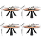 Modern Round Dining Table Pine Solid Wood Dining Room Collection for Indoor Clearhalo ' dining_table' 'Dining Tables & Seating' 'Dining Tables' 'Furniture' 'furniture_dining_table' 'Kitchen & Dining Furniture' 'kitchen&dining_furn' 'kitchen' 'kitchen_dining_table' 1200x1200_24b56e55-f6f2-47d9-b274-8e333cab4baf
